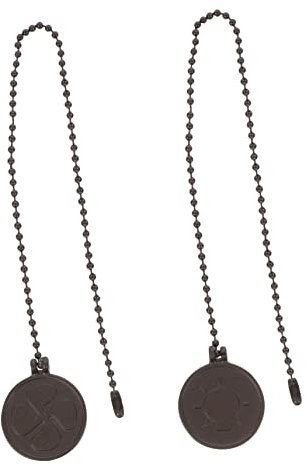 Cabilock 4 Piezas cremallera de iluminación del ventilador de techo lampara escritorio lampara de mesa cadena de ventilador colgando ventilador de bombilla admirador cambiar colgante cordón