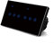 Touch Light Switch,Smart WiFi Touch Switch Tempered Glass panel LED Light Switch(6 Gang-Black)