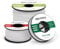 Brotree Corda Elastica Cordoncino Elastico 1mm x 10m Filo Elastico Corda Gomma Corde Elastiche per Fai da te, Artigianato, Braccialetti, Cucito, Perline, Gioielli, Tende e Zaino - Bianco