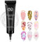No Wipe 3D Nail Art Sculpture Gel,Hard Gel for Nails,3D Gel for Nails,Non Wipe Clear Sculpting Gel,So/lid Nail Glue Gel,Clear Buil/der Gel,Painting Drawing Sculpting Gel For Nail,3D Sculpting Nail Gel