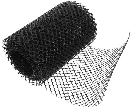 Yardenfun Dachrinnenschutz Aus Kunststoff Netzrolle Für Regenrinnenabdeckungen Laubschutz Sieb Schutzfilter Für Blätter Äste Und Schmutz Einfache Montage Langlebig Und
