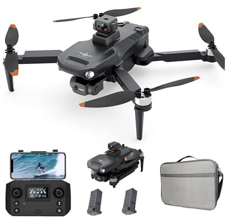 4K Quadrocopter mit GPS, Bürstenlosem Motor & Hindernisvermeidung – Präzise Dynamische Flugaufnahmen, Intelligente Flugmodi, Stabilität, 3840 x 2160 Pixel, Ideal für Luftaufnahmen