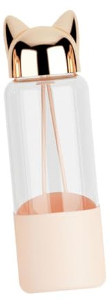 MAGICLULU Isolierflasche Aus Edelstahl Vakuumflasche für Reisebecher Gold-finish