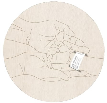nuanzhiyuan Verstellbares Baby-Geburts-Armband-Display-Halter, personalisierbare Namens- und Datumsgravur für Neugeborene, Andenken, Band-Display