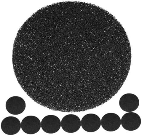 Tofficu Aktivkohlefilter Baumwoll Entlüftungsfilter Mit Luftreinigung 10 Stück Filterpads Für Heizungs Und Bodenlüftung Geruchsneutralisierend Geeignet Für Kompost Und Mülleimer