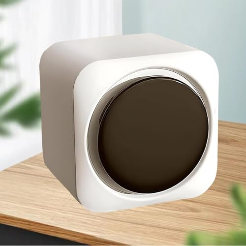 SHAHRYAR Vollautomatische Mini-Waschmaschine, 3,5 L, Edelstahl-Innentrommel Trommel, Selbstreinigende Trommel,Im Badezimmer Oder Auf Dem Balkon Aufgestellt Werden. Wall-Mounted