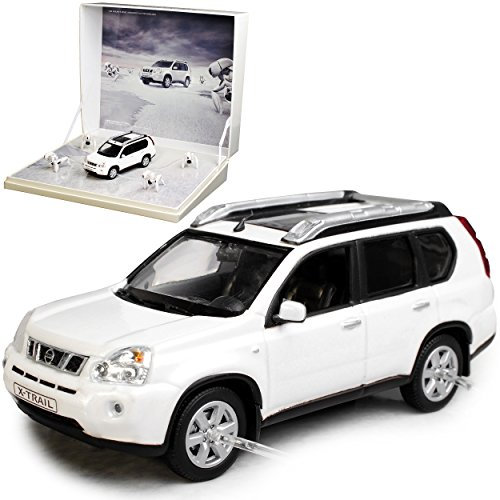 Norev Nisan X-Trail T31 Weiss SUV 2. Generation Mondvision 2007-2014 1/43 Modell Auto