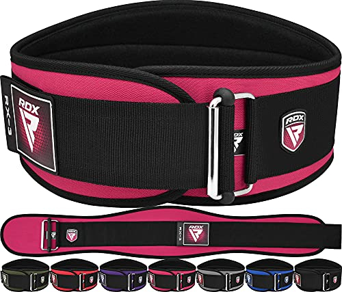 RDX 6.5” Gewichthebergürtel, Auto-Lock Trainingsgürtel, Krafttraining Powerlifting Fitness Bodybuilding Gürtel, Gewichtheben Gepolstert Gym Weight Lifting Belt, Männer Damen Kreuzheben Workout