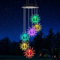 Sun Solar Wind Chimes for Mum, Grandma, or Friends - Stocking Filler Decorative Solar Lights for Garden, Patio, or Yard