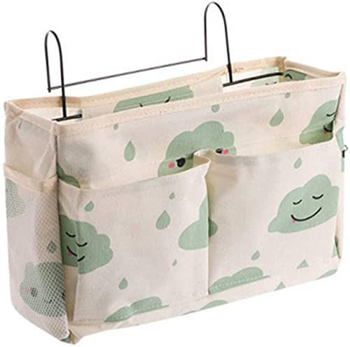 LATRAT Betttaschen Hochbett Hängetasche Bett Hängetasche Organizer, Für Buch Magazin Kopfhörer Zimmer Bettgitter Hochbett Bett Organizer