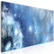 decomonkey Bilder blaue Pusteblume 150x50 cm 1 Teilig Leinwandbilder Bild auf Leinwand Vlies Wandbild Kunstdruck Wanddeko Wand Wohnzimmer Wanddekoration Deko Blumen Natur ene Aufschrift