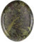 Piedra molesta del pulgar de Piedra de sangre de dragón para el tratamiento de la piedra de palma del bolsillo de piedra de cristal - alivia la ansiedad y el estrés