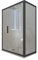 Box doccia scorrevole 70x170 CM H 200 Vetro Trasparente Profilo Antracite mod. Deco Duo