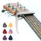 Gitarren-Kapodaster mit 6 Gitarren-Plektren Kapodaster für Gitarre Einhand Gitarre Capo Capodaster Kapo Ukulelen für Gitarre Westerngitarre Akustische Klassische Folkgitarre E-Bass Instrument