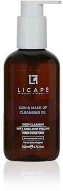 Licape® Reinigungsöl Gesicht | 200 ml | Abschminken & Gesichtsreinigung | Ölbasierte Pflege mit Kamillenextrakt | Tiefenreinigung für Haut | Make-up Entferner für fettige & empfindliche Haut