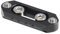 FOTGA Quick Release Safety NATO Rail 49mm Long with Spring Loaded Pins & 1/4-20 Screw, For Nato clamp handle, camera cage, microphone Holder, monitor mount
