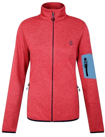 Dare 2b Damen Active Mountain Series Zip Through Fleece, Rose, 42