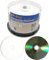High-Glossy Waterproof Bedruckbare CD-R Rohlinge 80min/700MB Nanokeramik Hochglanz Inkjet Printable Weiß Wasserfest - 50er CakeBox