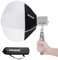 NEEWER Lanterna Softbox per HS60B HS60C HS60C Pro LED Video Luce, 12 Sgancio Rapido 360° Omnidirezionale Mini Diffusore (Non Bowens Mount) per Studio Fotografia Video Registrazione Streaming, NS7L