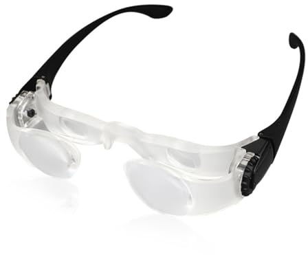 Magnifying Glasses for Fishing, Hands Free Opera Glasses for Adults Kids, Professional Binocular Glasses for Bird Watching, TV, Sports, Concerts, Theater and Sightseeing (Myopia