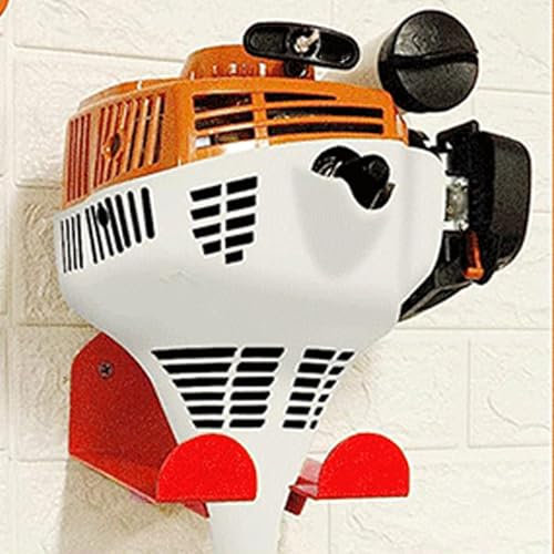 Leapiture 2PCS Garden Trimmer Storage Rack Wall Mounted Trimmer Holder Grass Trimmer Wall Rack Power Tool Wall Hanger Hedge Trimmer Storage Rack Garden Tool Organizer