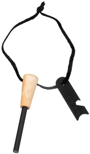 MFH Feuerstarter Zündstein Essential Holzgriff