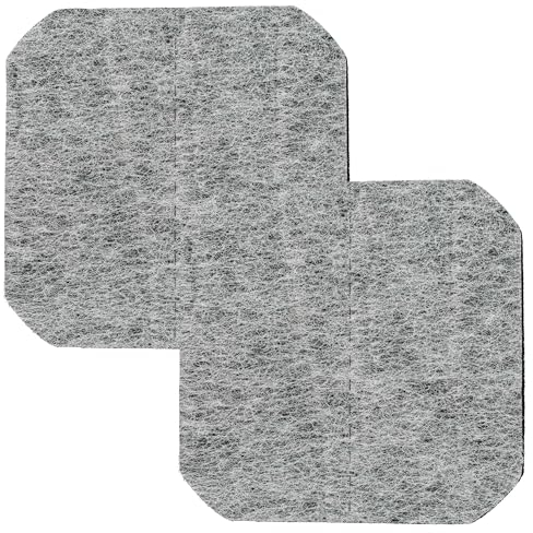 vhbw 2X Aktivkohle-Filter kompatibel mit Tefal Universalis 800 Fritteuse - 12 x 12 x 0,8 cm