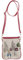 Signare Gobelin viktorianische Peter Rabbit in London Reisebrieftasche Schultertasche Handtasche mit verstellbarem und abnehmbarem Riemen, beige, Compact