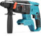 Akku Bohrhammer 18V, Akku Bohrhammer für Makita 18V Akku-Kompakt, 4800 BPM, 1000 U/min, 1J Schlagenergie, 27mm Bohrdurchmesser, Stechhammer für Beton Ohne Akku & Ladegerät