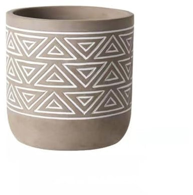 Pots De Plantes D'intérieur Pots de fleurs d'intérieur en ciment, Pots de fleurs de luxe légers, Pots de fleurs en ciment, Pots de fleurs de bureau for planter des fleurs Jardinières Pour Plantes D'ex