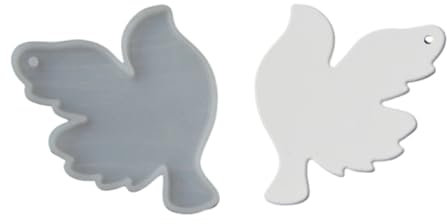Silikonform Friedenstauben Anhängerformen Kunstharz Bastelformen Antihaftbeschichtete Silikonformen Für Heimbacken Und Handgefertigte Projekte