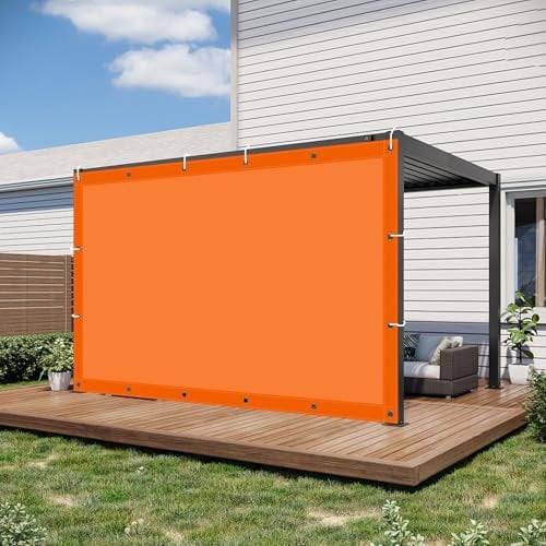 Rouleau de clôture de jardin en bambou naturel de 1,2 x 9,1 m de haut