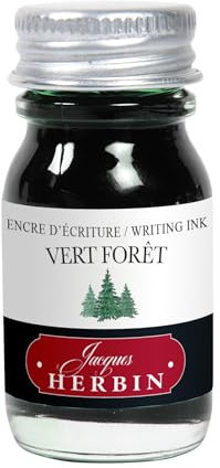 Jacques Herbin 11541T - Encre d'écriture et de dessin - Stylo-plumes et stylos roller - Ambre de Birmanie - 10 ml - Fabriqué en France