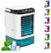 HBDSMLPL avec Glacière Rafraichisseur d'air Silencieux, Climatiseur Mobile 3 Vitesses Et LED 7 Couleurs Clim sans Tuyau D évacuation Climatiseur