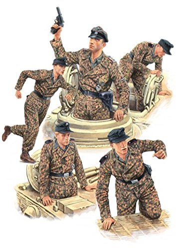 MiniArt MIN35252 35252 German Tank Crew (France 1944) Special Edition Figuren, verschieden