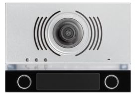 URMET FRONTALINO mod. alpha per modulo audiovideo con 2TASTI nero 1168142