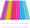 Paille Bubble Tea, 12 Pièces Grosse Paille Plastique Reutilisable, Pailles Multicolores, Paille Lavable, Pailles Alimentaires de Haute Qualité Pour Boissons Café Cocktails Milk-Shake avec 2 Brosses