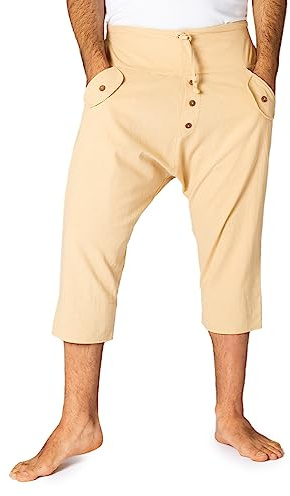 PANASIAM Yogi Shorts, Unisex, beige, XL