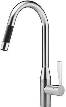 Dornbracht Sync Pull-Down Chrom Gebürstet (Edelstahl-Look) 33 870 895-93 Hochdruckarmatur