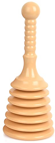 XREXS Sink Plunger, Drain Plunger for Kitchens, Sinks, Bathrooms, Baths, Waste Pipes and Showers. Powerful Plunger Sink Unblocker with Large Bellows, Heavy-Duty