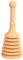 XREXS Sink Plunger, Drain Plunger for Kitchens, Sinks, Bathrooms, Baths, Waste Pipes and Showers. Powerful Plunger Sink Unblocker with Large Bellows, Heavy-Duty