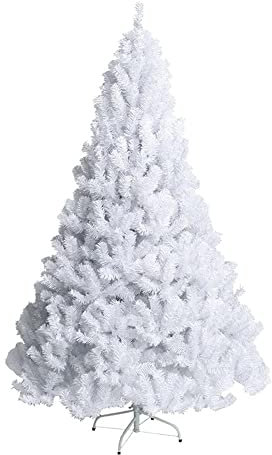 ZYMEN Artificial Christmas Tree Christmas Tree Xmas Tree Decorations,Fiber Optic Christmas Tree,White Xmas Tree and Christmas tree (4Ft(120CM)) Commemoration Day