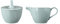 Seltmann Weiden Beat Arktisblau Zuckerdose + Milchkännchen 2 tlg. Set