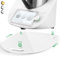 Für Thermomix TM6 TM5 Gleitbrett, ACVCY Gleitbrett Rollbrett, Thermomix Zubehör Gleitbrett, Acrylschieber, Mühelos Bewegen, Schnelles, Sicheres, Hohe Stabilität