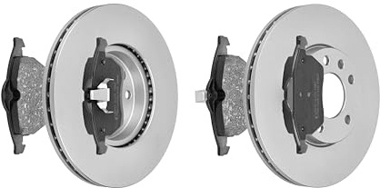 F.BECKER_LINE BREMSSCHEIBEN Ø288MM + BREMSBELÄGE VORNE FÜR OPEL CALIBRA A SAAB