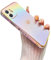 ZTOFERA for iPhone 11 Case 6.1 inch,Cute Colorful Iridescent Plating Edge Case with Love Hearts Pattern,Camera Lens Protection Shockproof Phone Case for Women Girls,Iridescent Purple