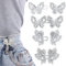 GEEHUA 4 Paar Hosenbund Enger Machen, Hose Enger Machen Clip Hosen Enger Machen Clip Hose Enger Machen Hose Enger Machen Clip Schmetterlings Hosenknopf Zum Enger Machen Hosen Taillenspanner Jean