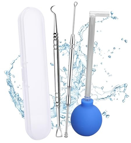 Mandelsteine Entfernen 3PCS Tonsillenstein Entferner Tonsil Stone Remover Wirksame Mundreinigung für Einen Frischeren Atem Entfernung Von Mandelsteinen (1 Karton)