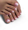 24 PCS Press-On Toe Nails, Square-False Toenail Kit, Glossy Full Coverage, Includes Glue for Easy Nail Art, Suitable for Women
