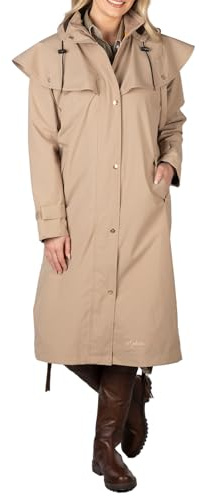 Rydale Ladies Full Length Riding Coat Winter Equestrian Jacket Womens Coats